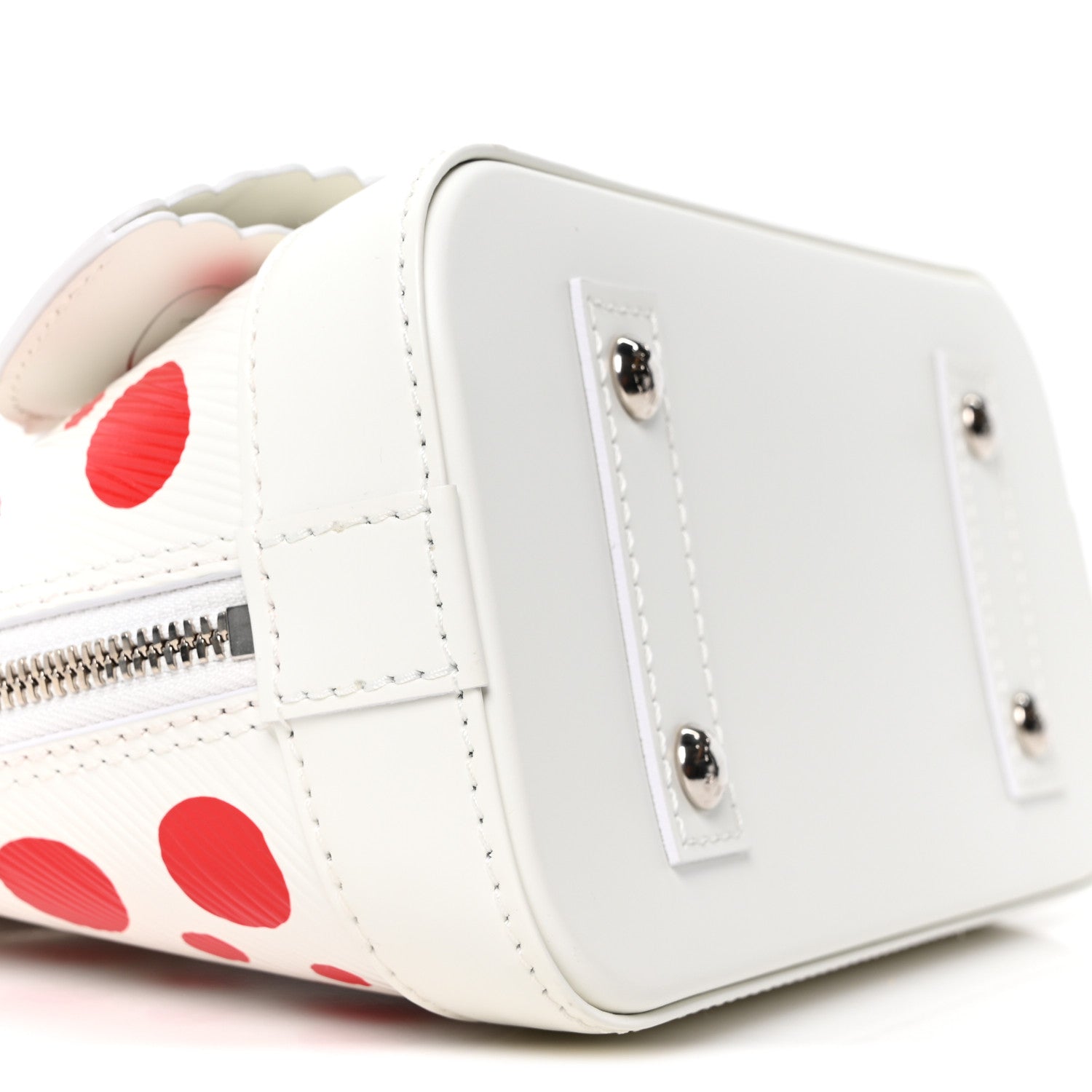 Louis Vuitton LV X YK Epi Alma BB White 8 of 9