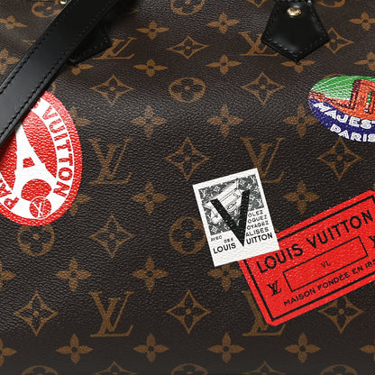 Louis Vuitton Monogram My World Tour Speedy Bandouliere 30 Black 7 of 10
