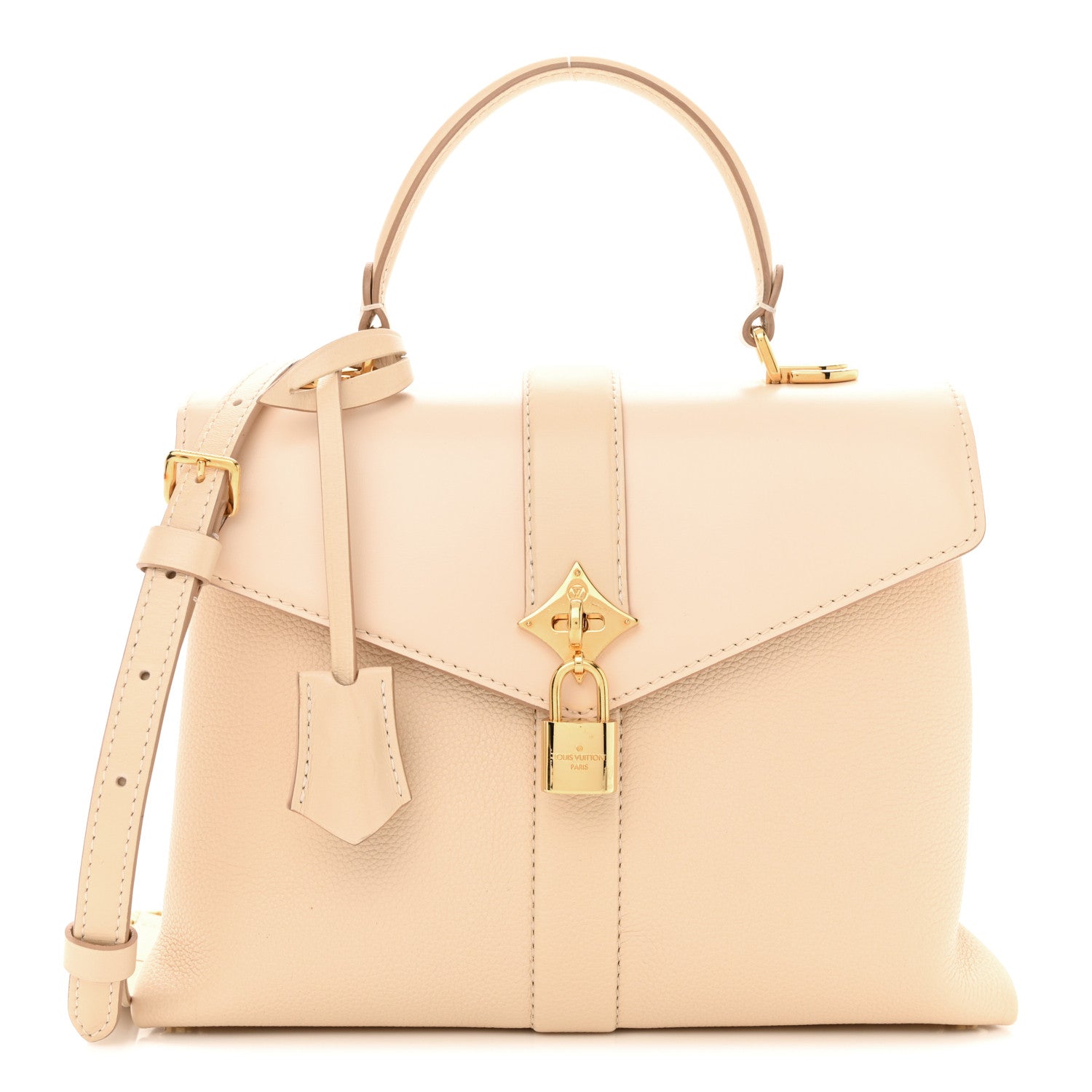 Louis Vuitton Grained Smooth Calfskin Rose Des Vents PM Creme 1 of 10