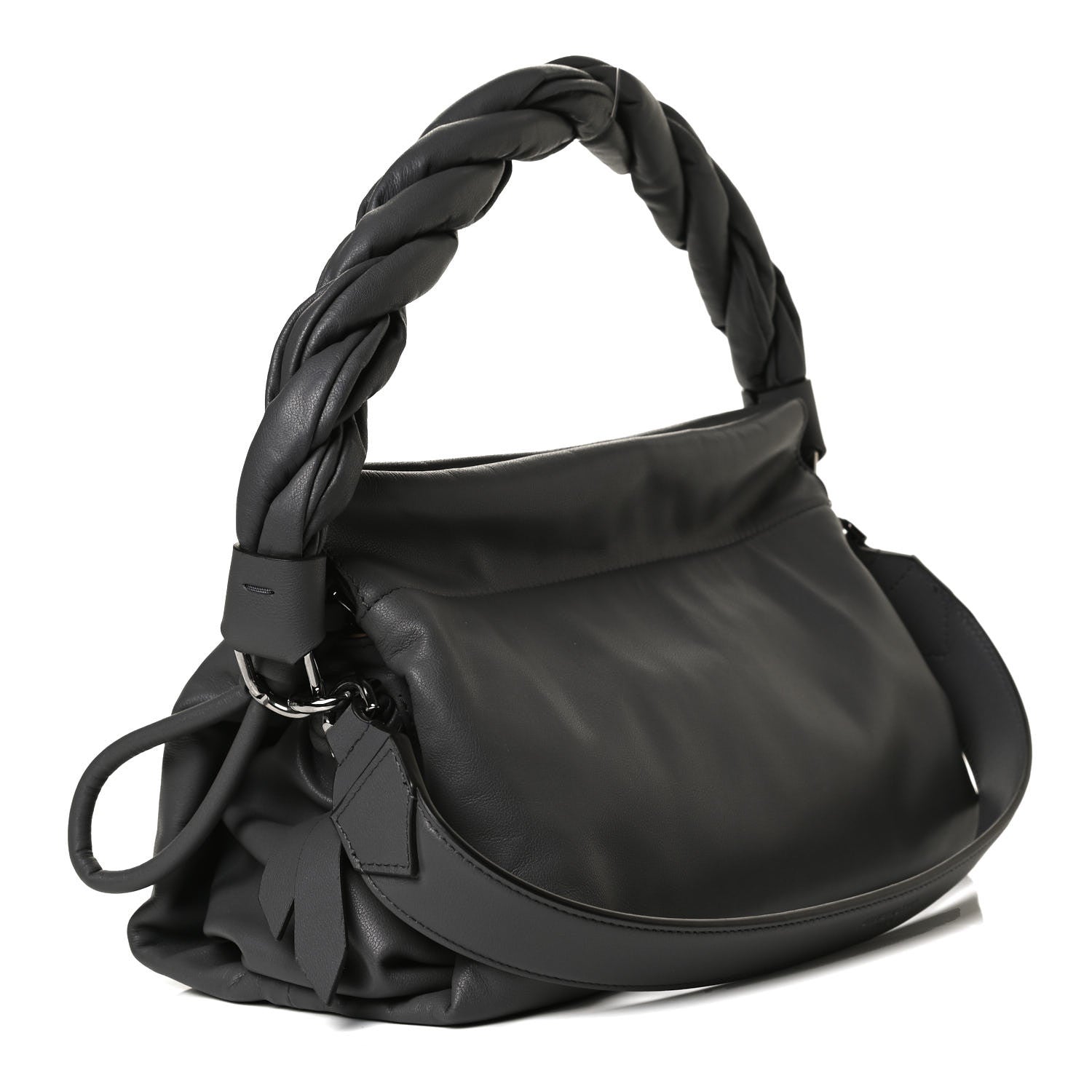 Givenchy Calfskin Medium ID93 Satchel Storm Grey 3 of 12