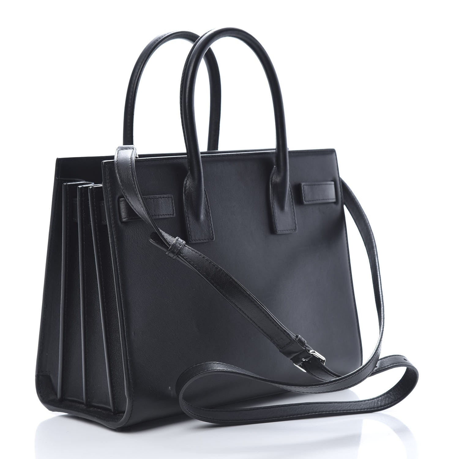 Saint Laurent Calfskin Patchwork Baby Sac De Jour Black Multi 3 of 19