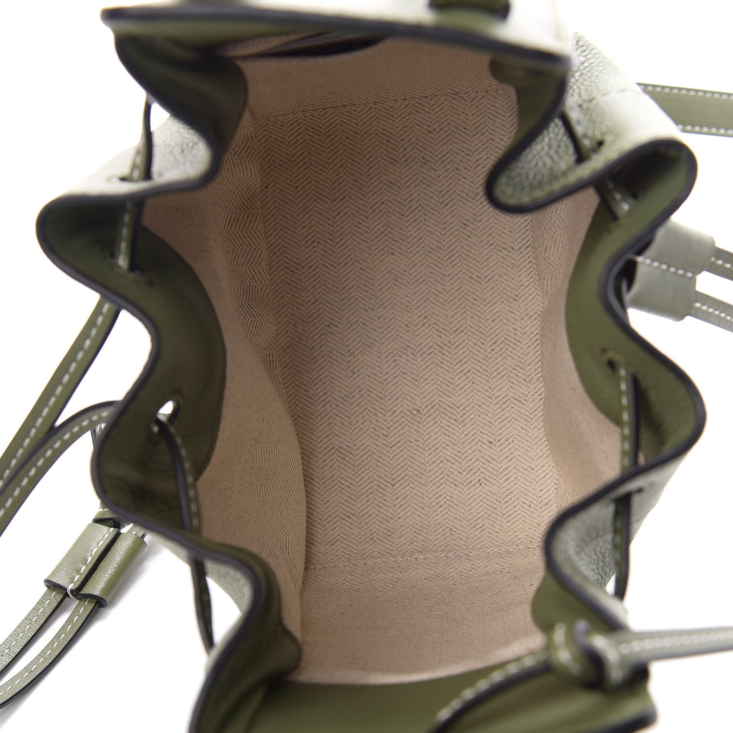 Loewe Calfskin Mini Hammock Shoulder Bag Avocado 5 of 8
