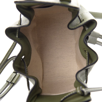 Loewe Calfskin Mini Hammock Shoulder Bag Avocado 5 of 8