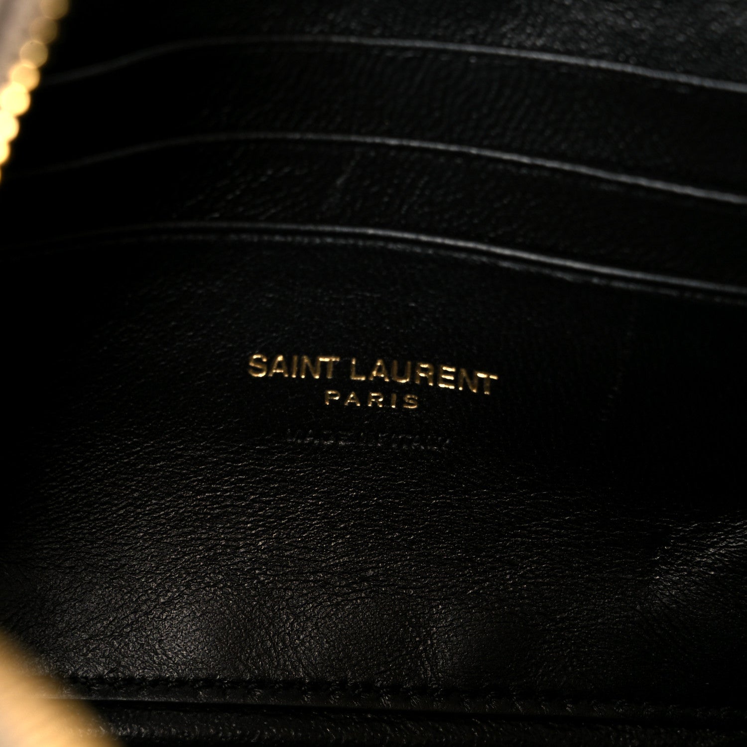 Saint Laurent Calfskin Matelasse Monogram Mini Lou Camera Bag Greyish Brown 6 of 9