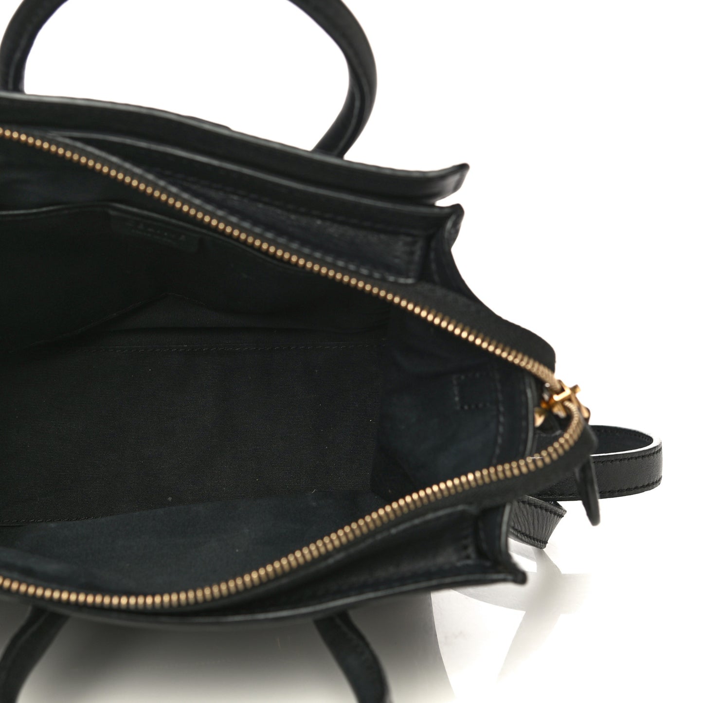 Smooth Calfskin Nano Luggage Black