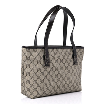Gucci GG Supreme Monogram Small Joy Tote Dark Brown 3 of 10