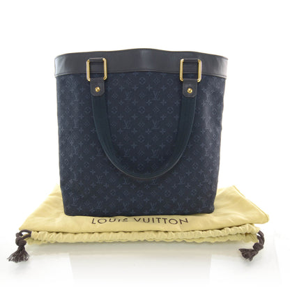 Louis Vuitton Mini Monogram Lucille GM Navy 3 of 7