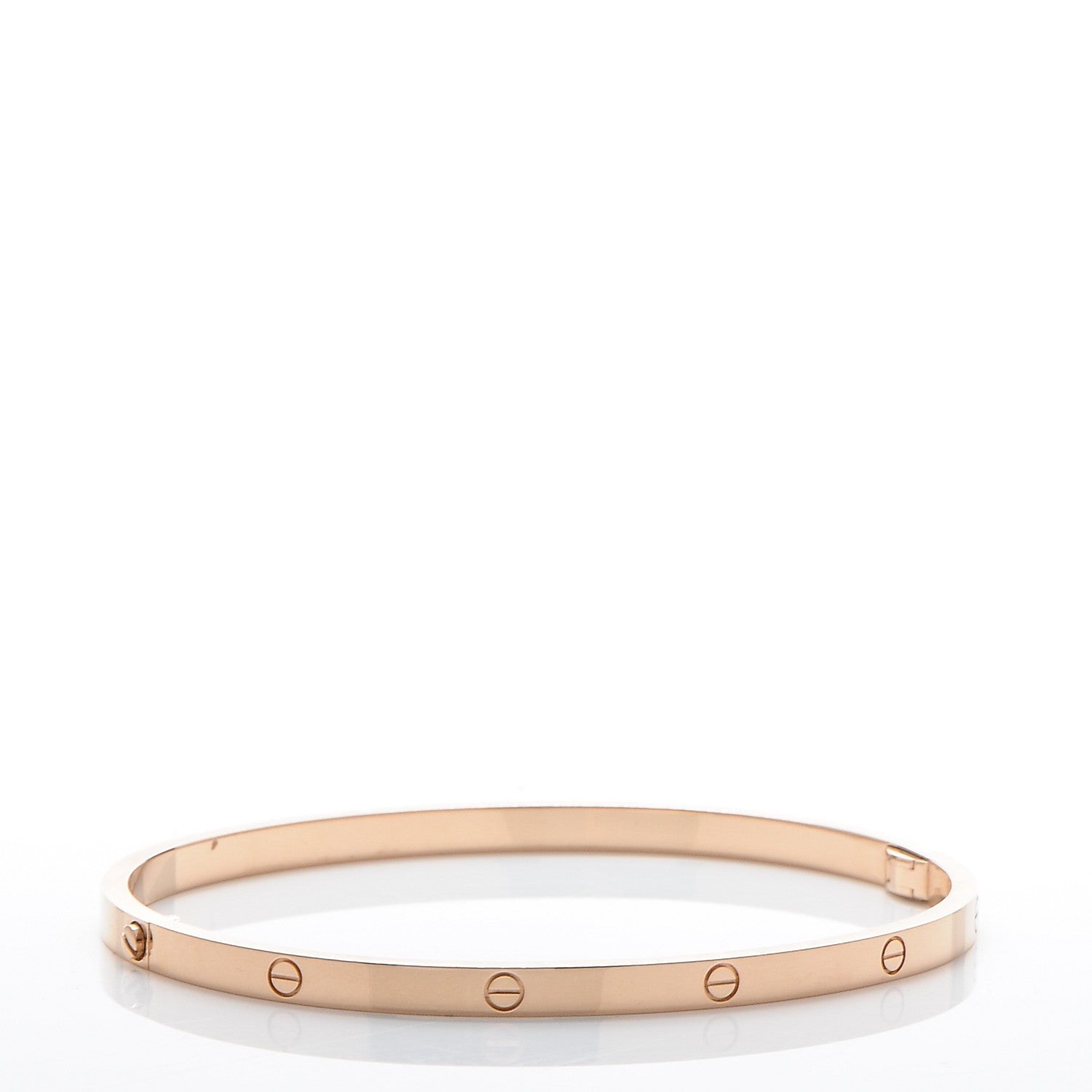 Cartier 18K Pink Gold Small LOVE Bracelet 19 3 of 6