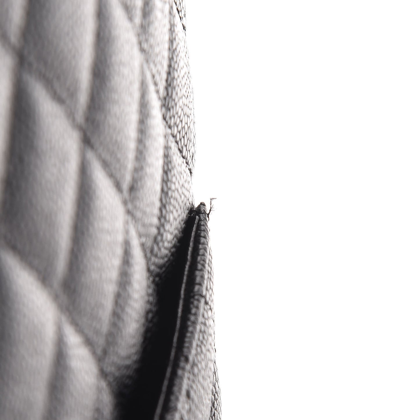 Caviar Quilted Petit Shopping Tote PST Black