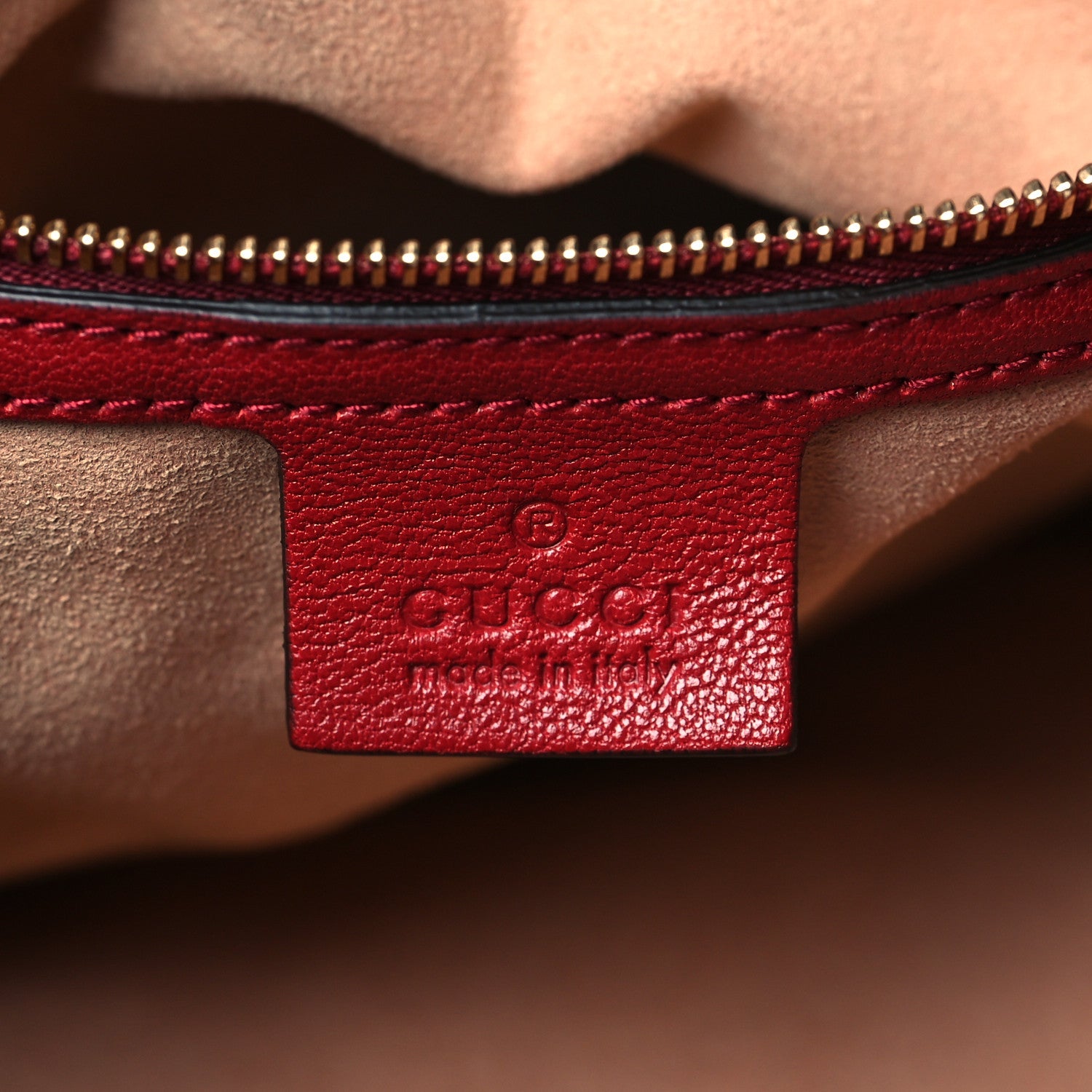 Gucci Sakai Be Green Calfskin Horsebit 1955 Cinch Top Messenger Bag New Cherry Red 6 of 11