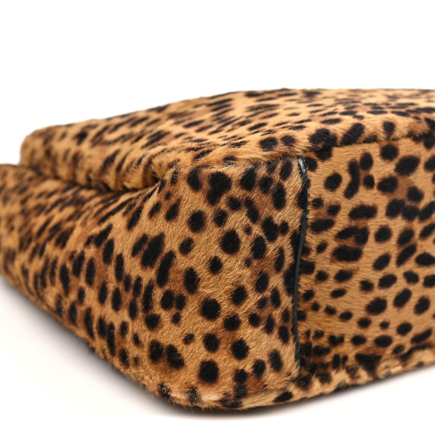 Saint Laurent Pony Hair Leopard Print Small Le 5 A 7 Soft Hobo 10 of 11