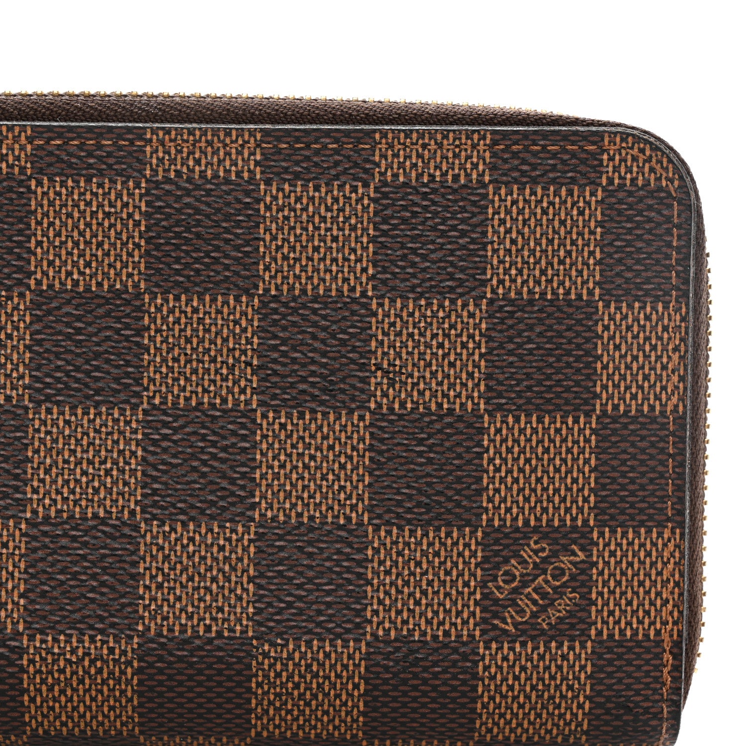 Louis Vuitton Damier Ebene Porte-Monnaie Zippy Wallet 8 of 9