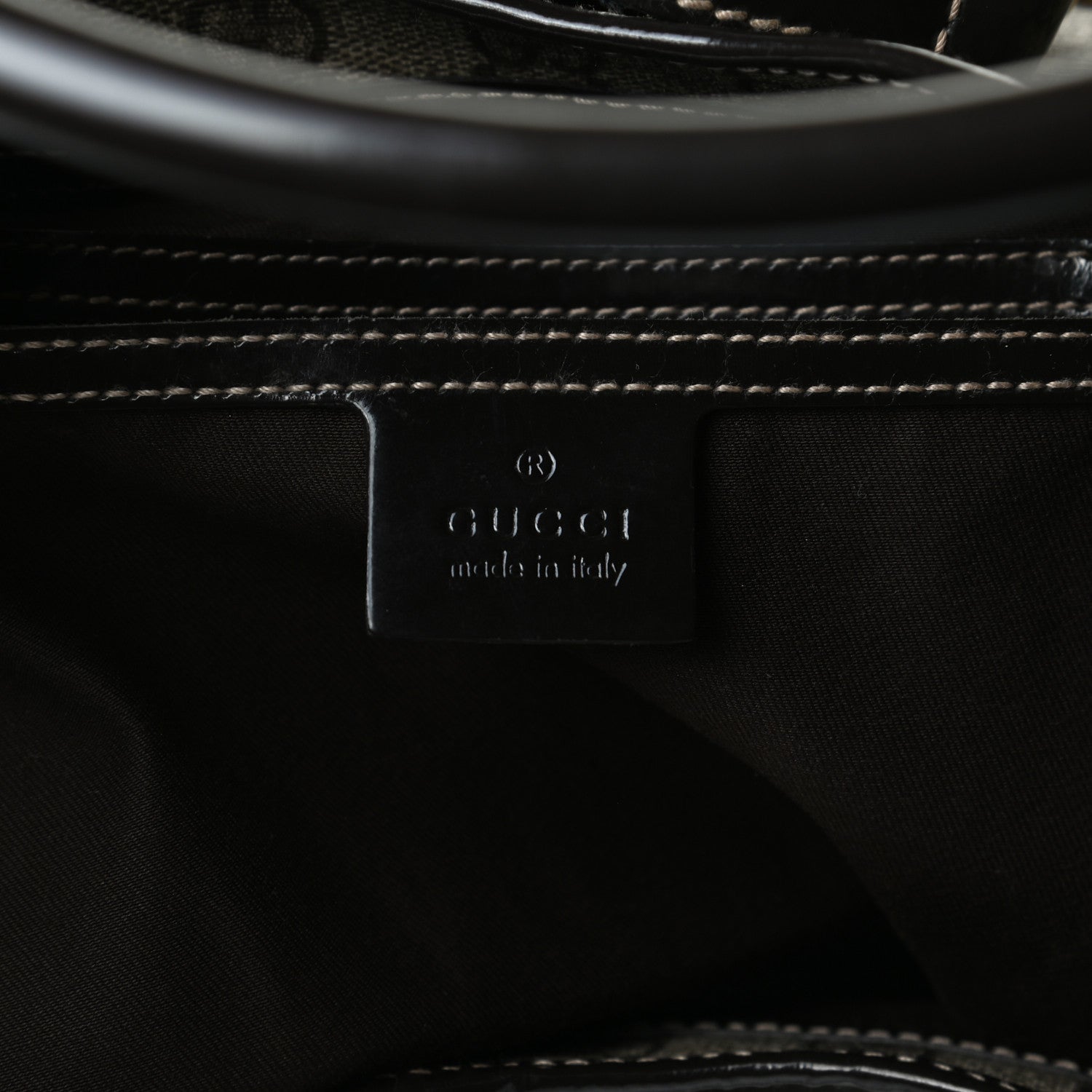 Gucci GG Plus Monogram Medium Joy Shoulder Bag Dark Brown 5 of 15