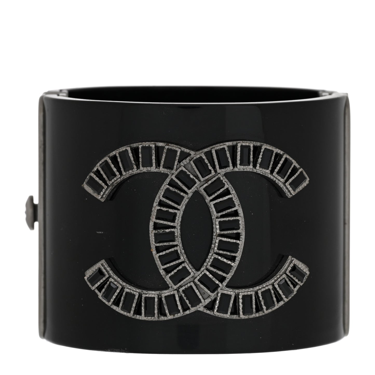 Resin Baguette CC Cuff Black