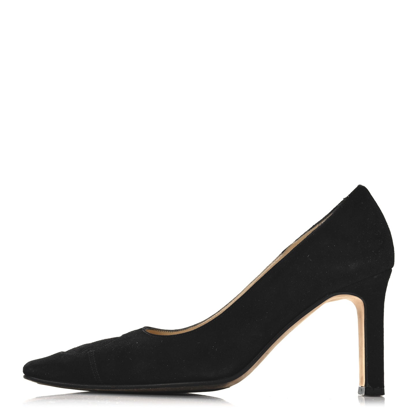 Suede CC Pumps 36.5 Black