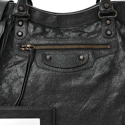 Balenciaga Agneau Classic Hardware Velo Black 8 of 11