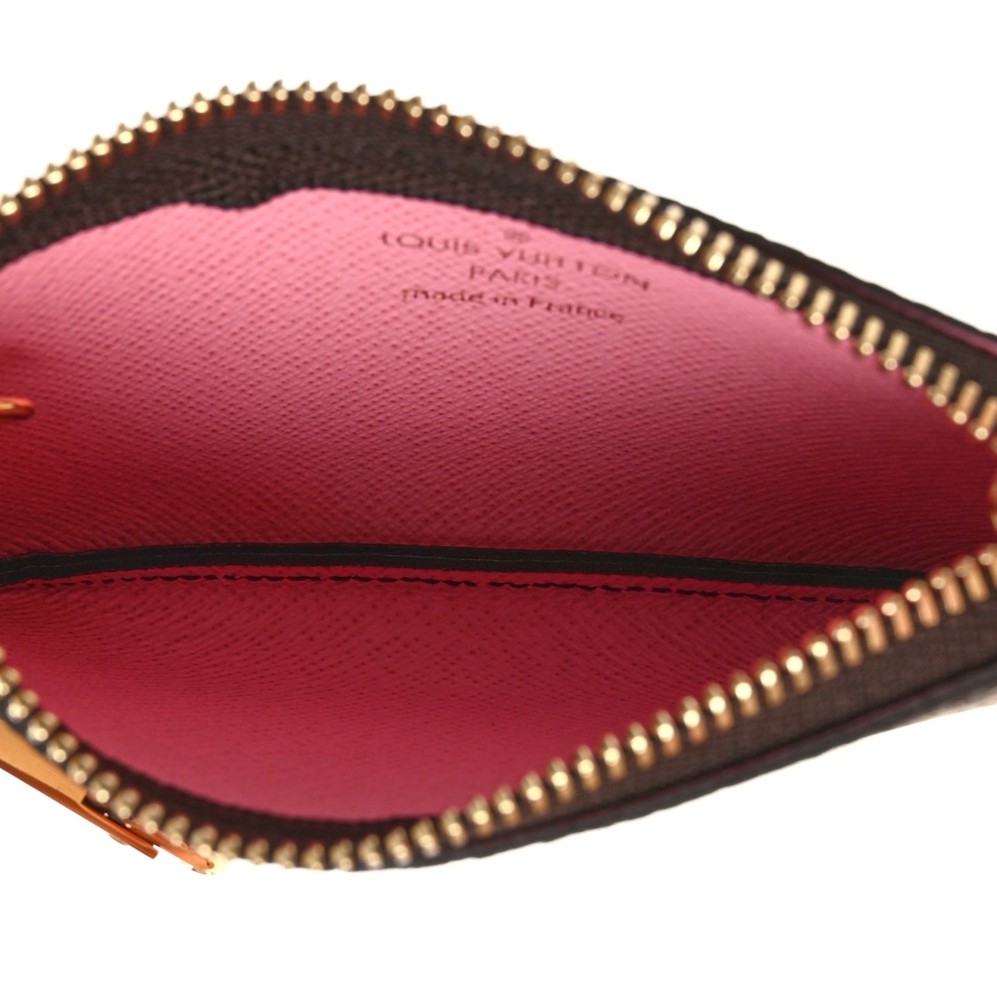 Monogram 2022 Christmas Animation Paris Key Pouch Pink