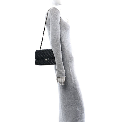 Chanel Caviar Quilted Medium Double Flap Black 2 of 11