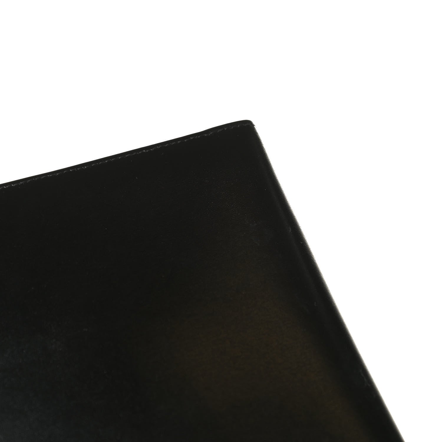 Saint Laurent Smooth Shiny Calfskin Monogram Uptown Baby Pouch Black 7 of 10