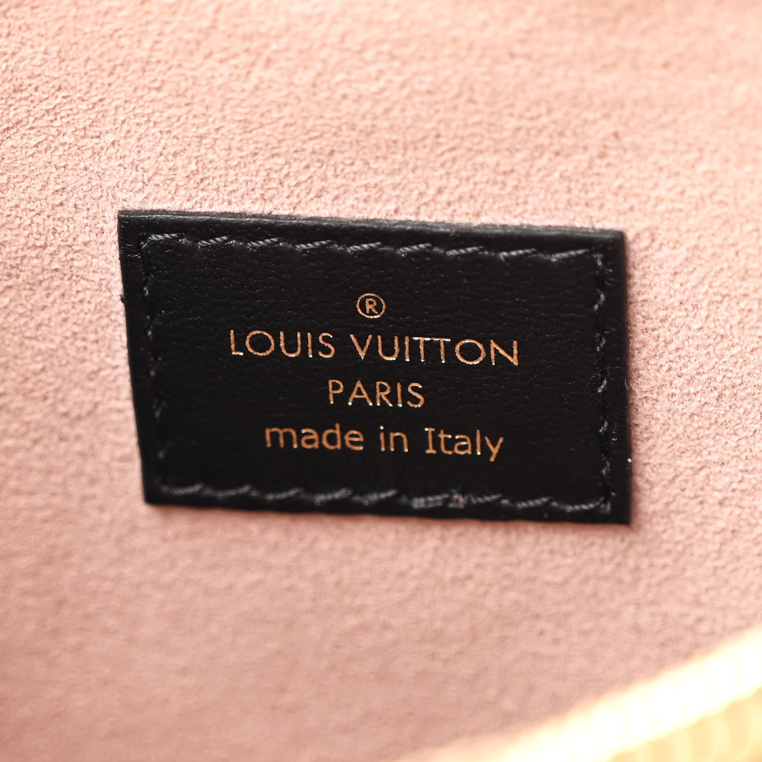 Louis Vuitton Lambskin Embossed Monogram Coussin PM Black 8 of 11