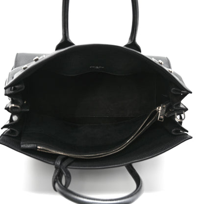 Saint Laurent Grained Calfskin Small Supple Sac De Jour Black 5 of 8