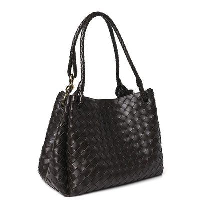 Bottega Veneta Nappa Intrecciato Large Andiamo Parachute Shoulder Bag Fondant 4 of 9