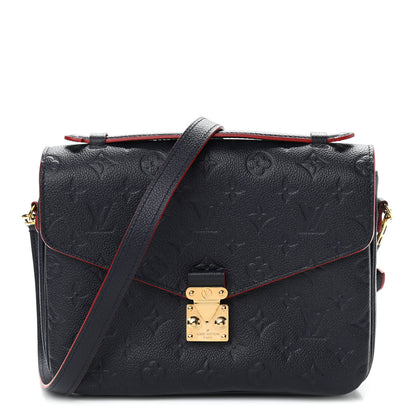Louis Vuitton Empreinte Pochette Metis Marine Rouge 1 of 11