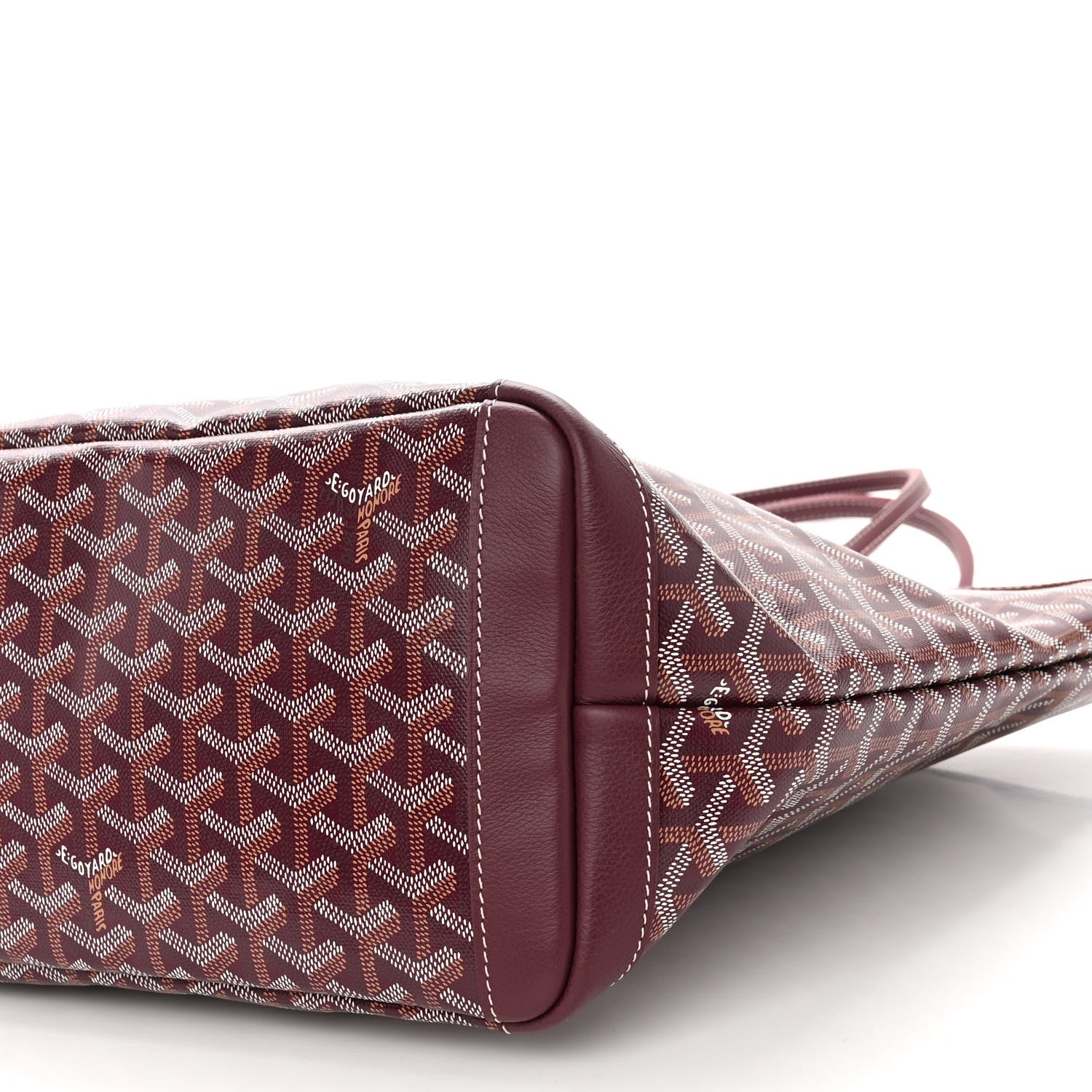 Goyard Goyardine Artois MM Burgundy 9 of 9