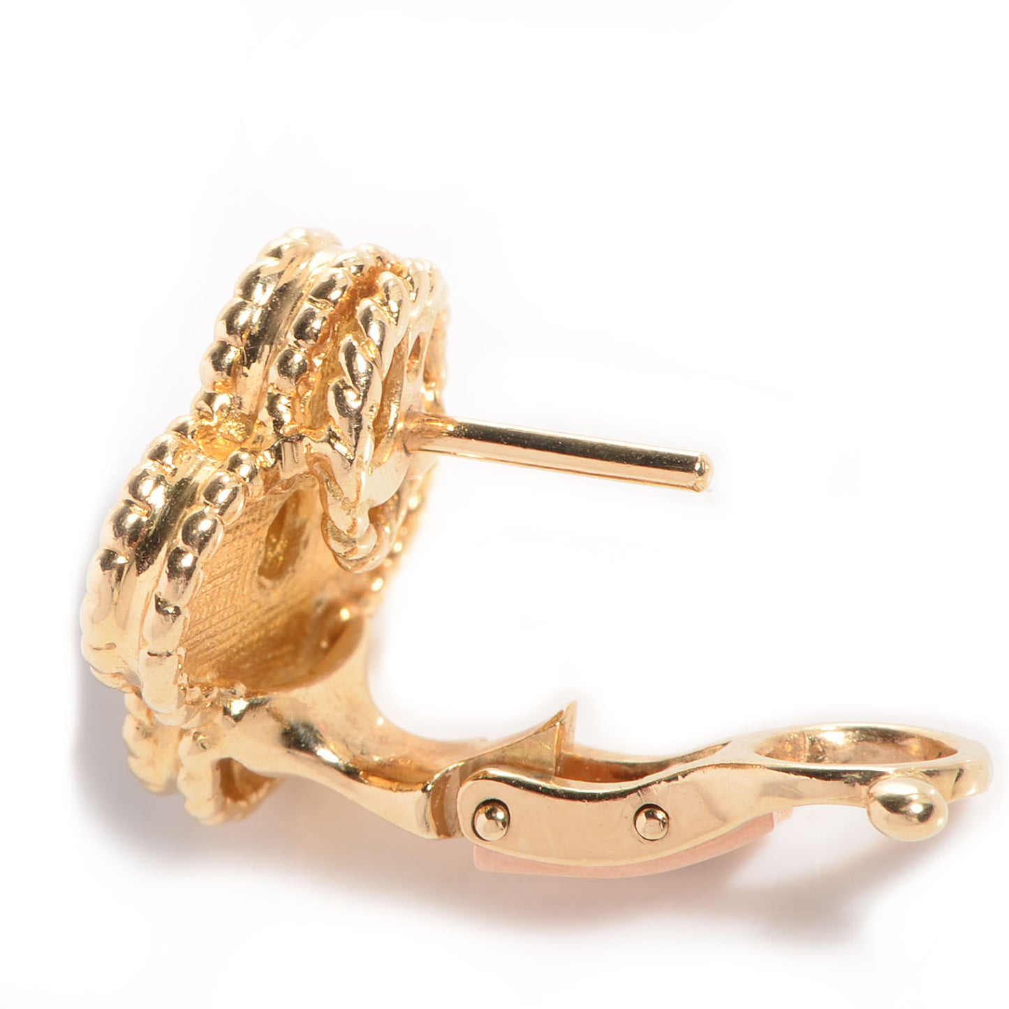 18K Yellow Gold Vintage Alhambra Earrings