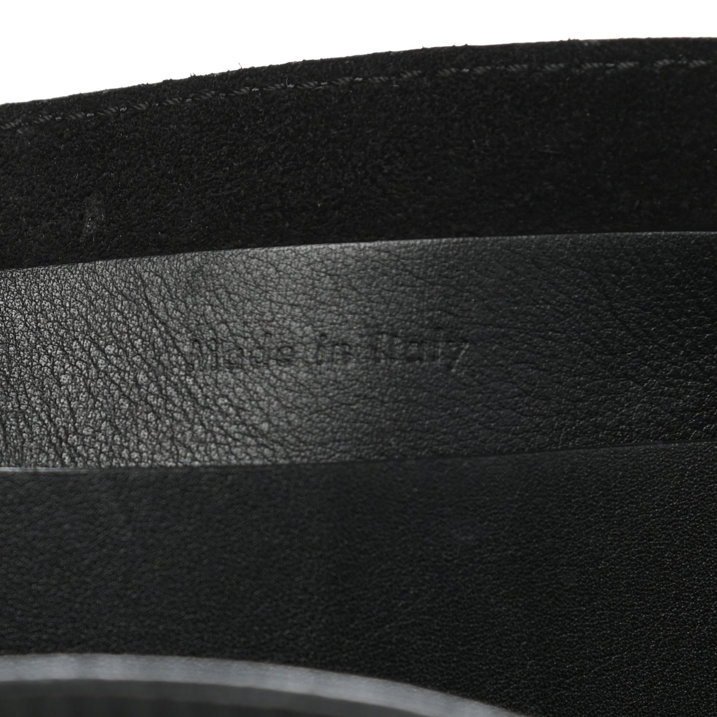 Smooth Calfskin Long Strap Big Bag Bucket Black