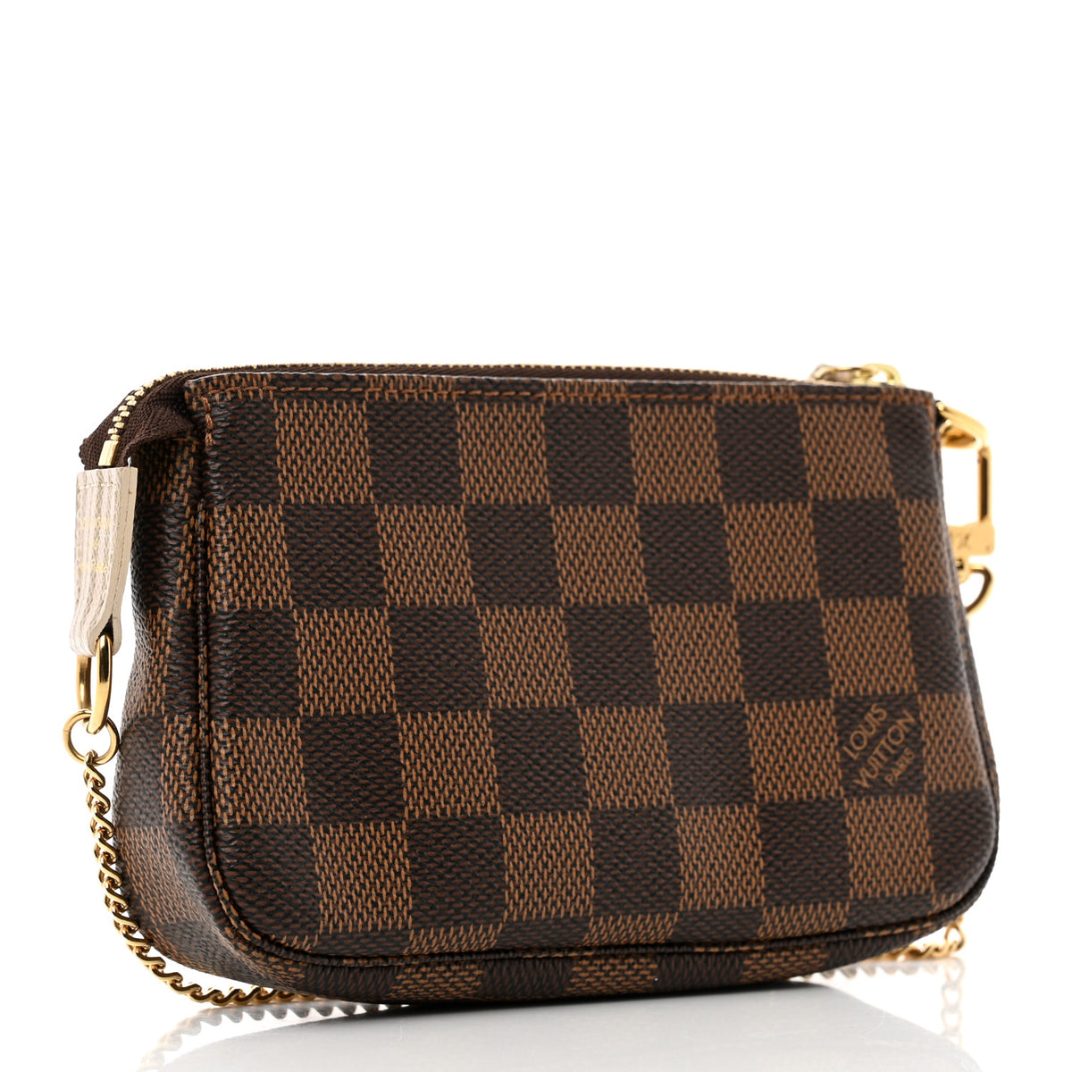 Damier Ebene Trunks and Locks Mini Pochette Accessories