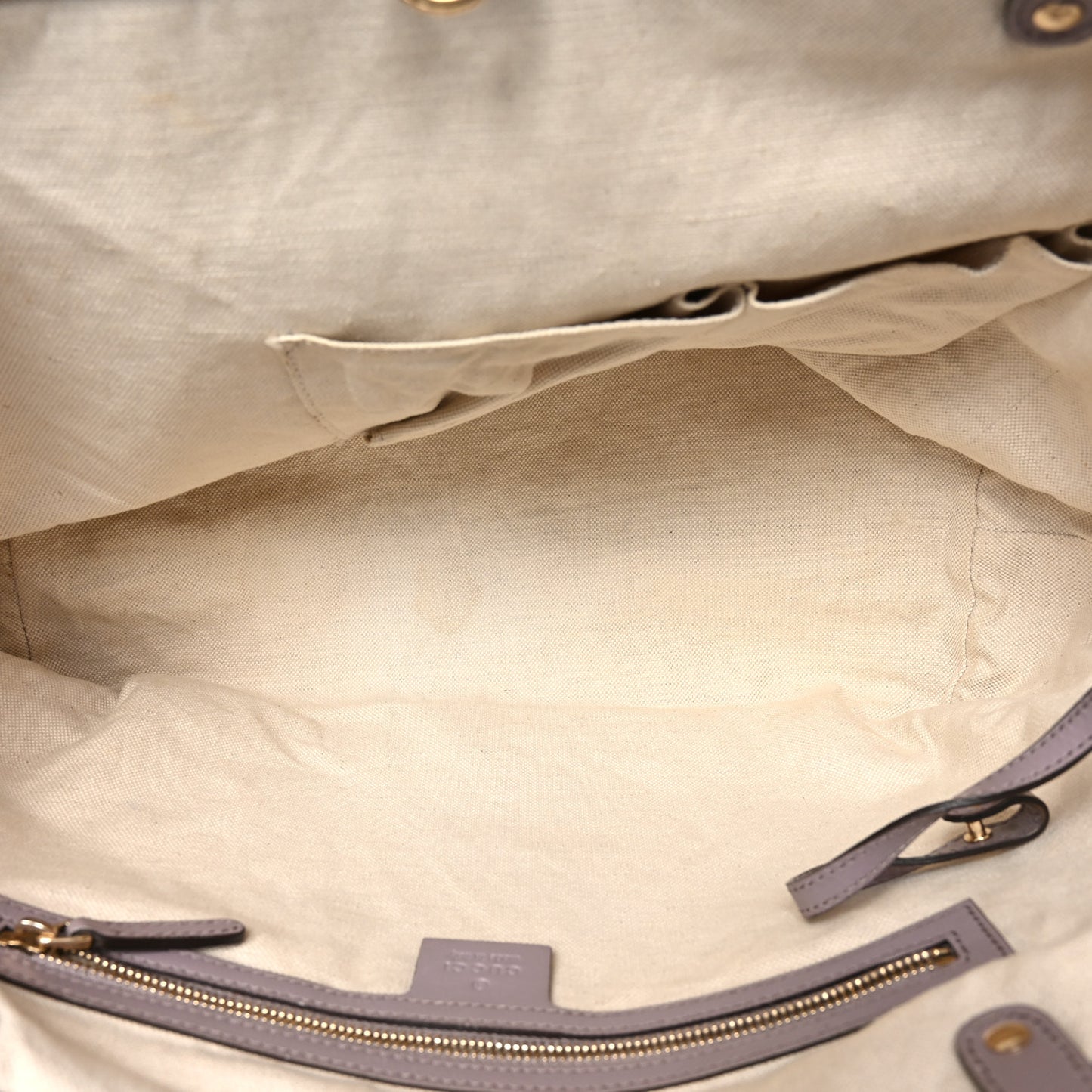 Microguccissima Medium Craft Tote Lilac