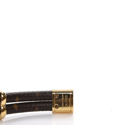 Louis Vuitton Monogram Keep It Twice Bracelet 19 7 of 8