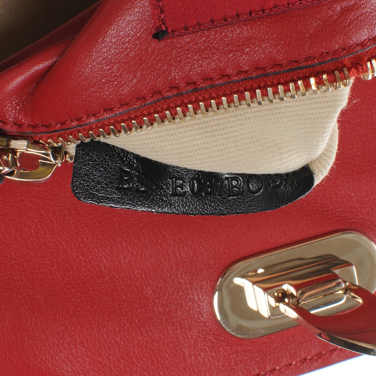 Valentino Garavani Vitello Small Rockstud Tote Rosso Valentino 8 of 8