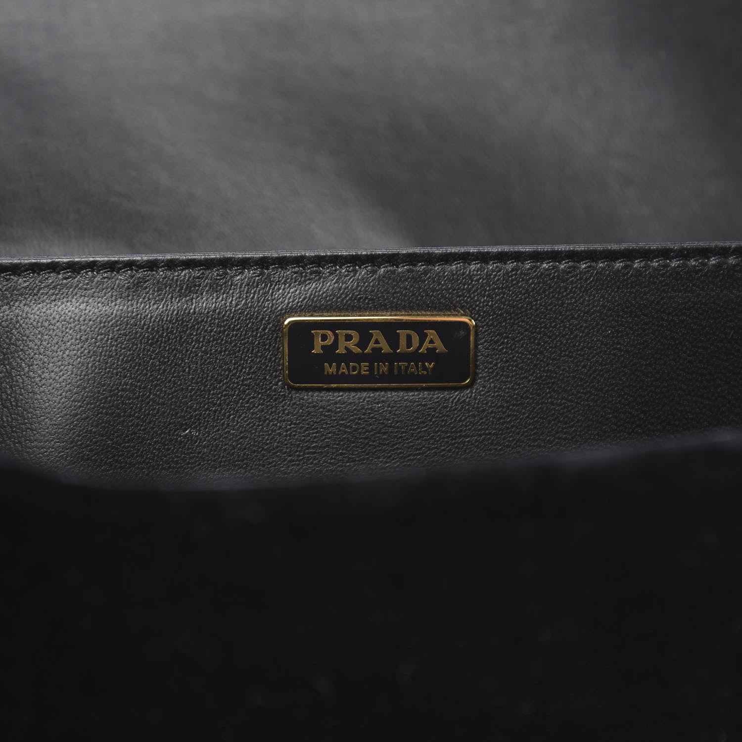 Prada Velvet City Calfskin Cahier Bag Black 5 of 8
