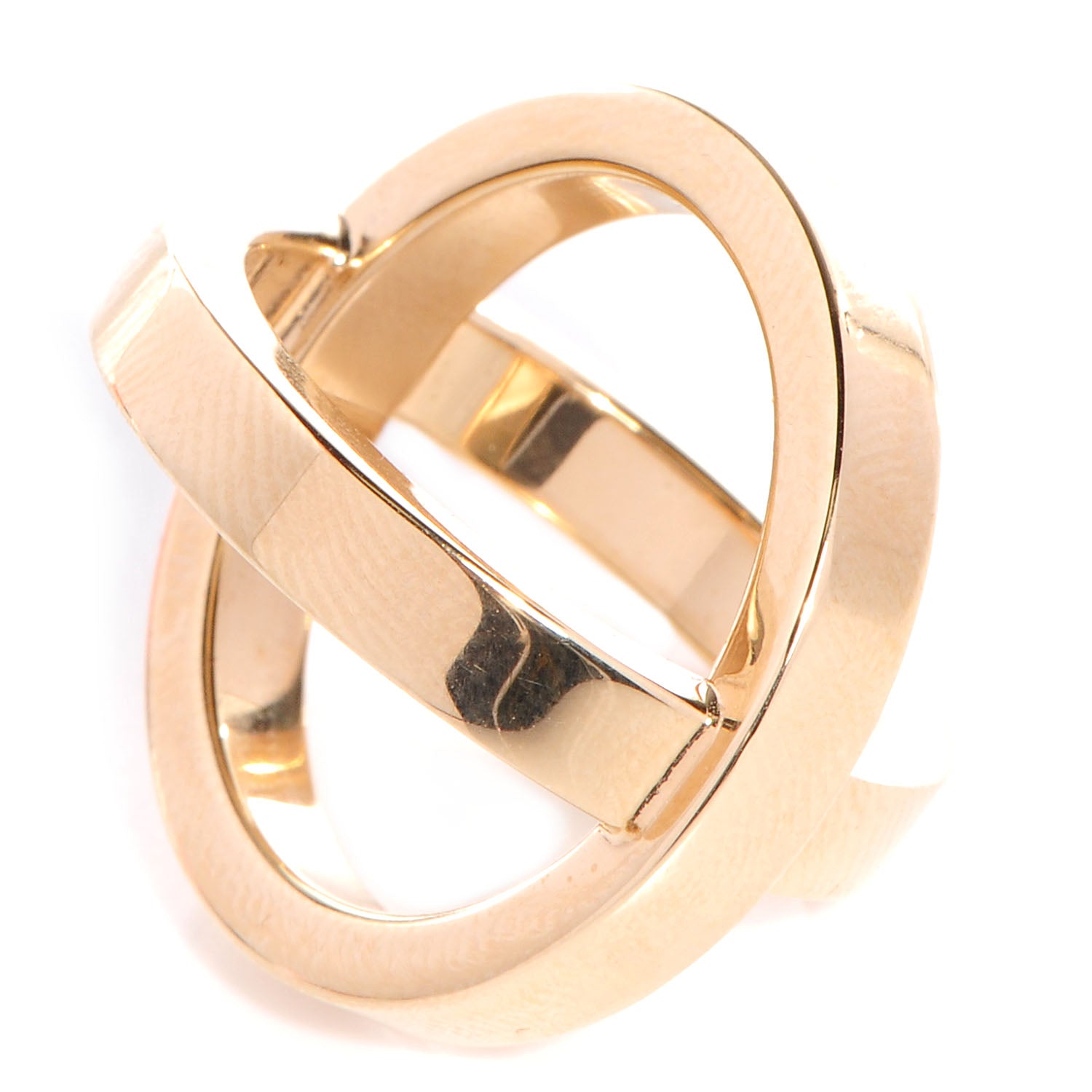 Hermes Cosmos Scarf Ring Gold 1 of 6
