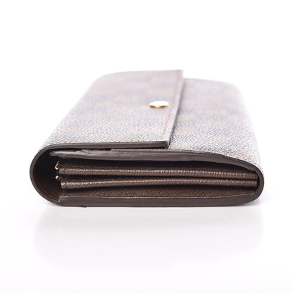 Louis Vuitton Damier Ebene Sarah Wallet 8 of 15