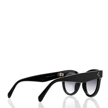 Celine Acetate Studded Mineral Round Sunglasses CL40031N Black 4 of 6
