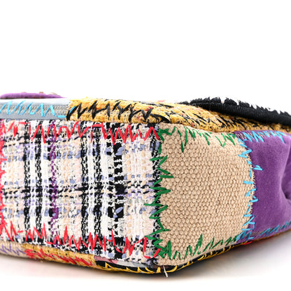 Chanel Patchwork Jumbo Flap Yellow Multicolor 10 of 10