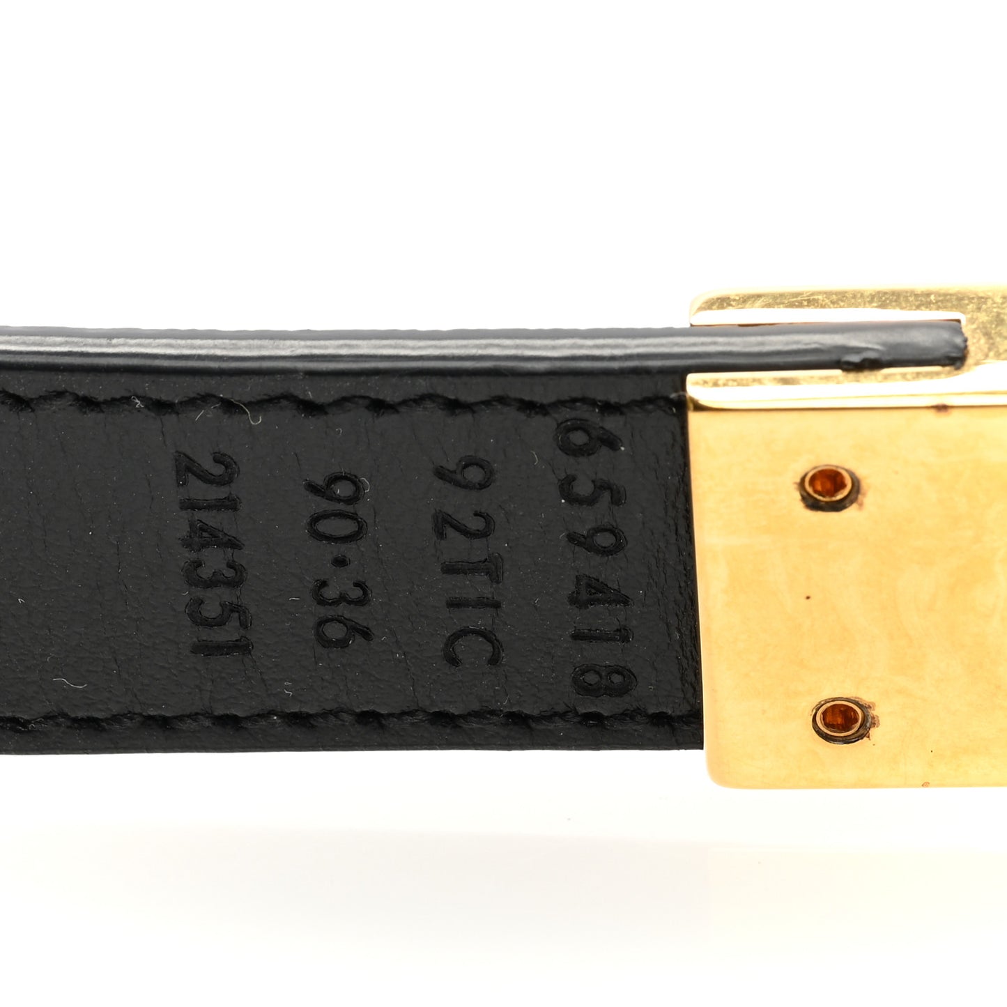 Calfskin GG Supreme Monogram Double G Reversible 20mm Belt 90 36 Beige New 90/36 Beige Ebony Black