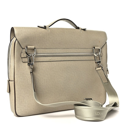 Louis Vuitton Taiga Vassili PM Briefcase Polar 3 of 10
