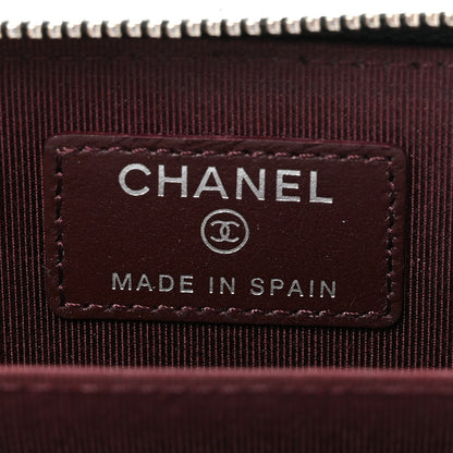 Chanel Caviar Quilted Zip Coin Purse Black 6 of 7