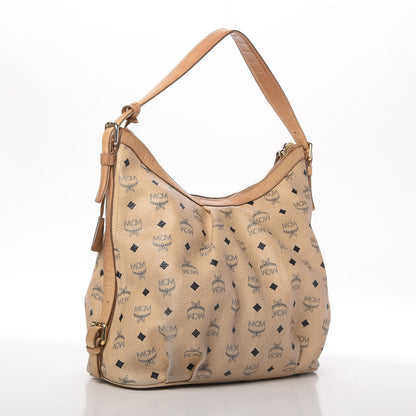 MCM Visetos Hobo Beige 3 of 9