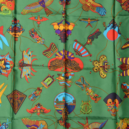 Hermes Silk Soies Volantes Scarf 90 1 of 6