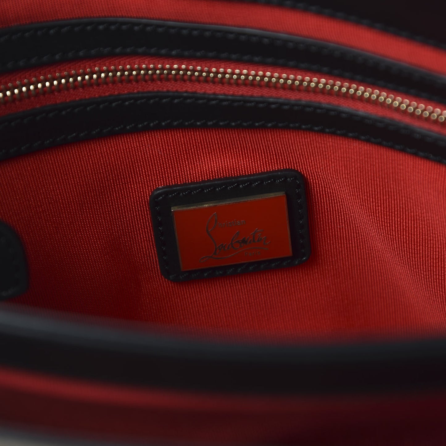 Calfskin Colorblock Khepira Shoulder Bag Beige Multicolor