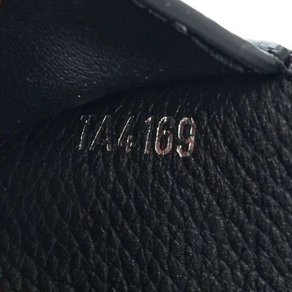 Louis Vuitton Soft Calfskin My Lockme Compact Wallet Black 7 of 8