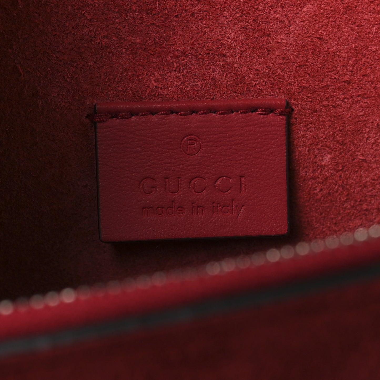 GG Supreme Monogram Small Dionysus Shoulder Bag Red