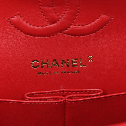 Chanel Caviar Quilted Small Double Flap Red 6 of 11