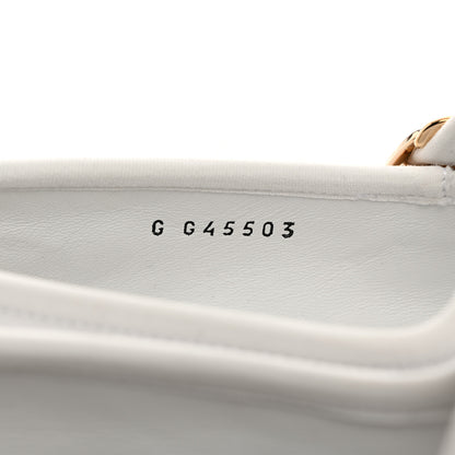 Chanel Lambskin Mary Jane Flats 38.5 White 7 of 9
