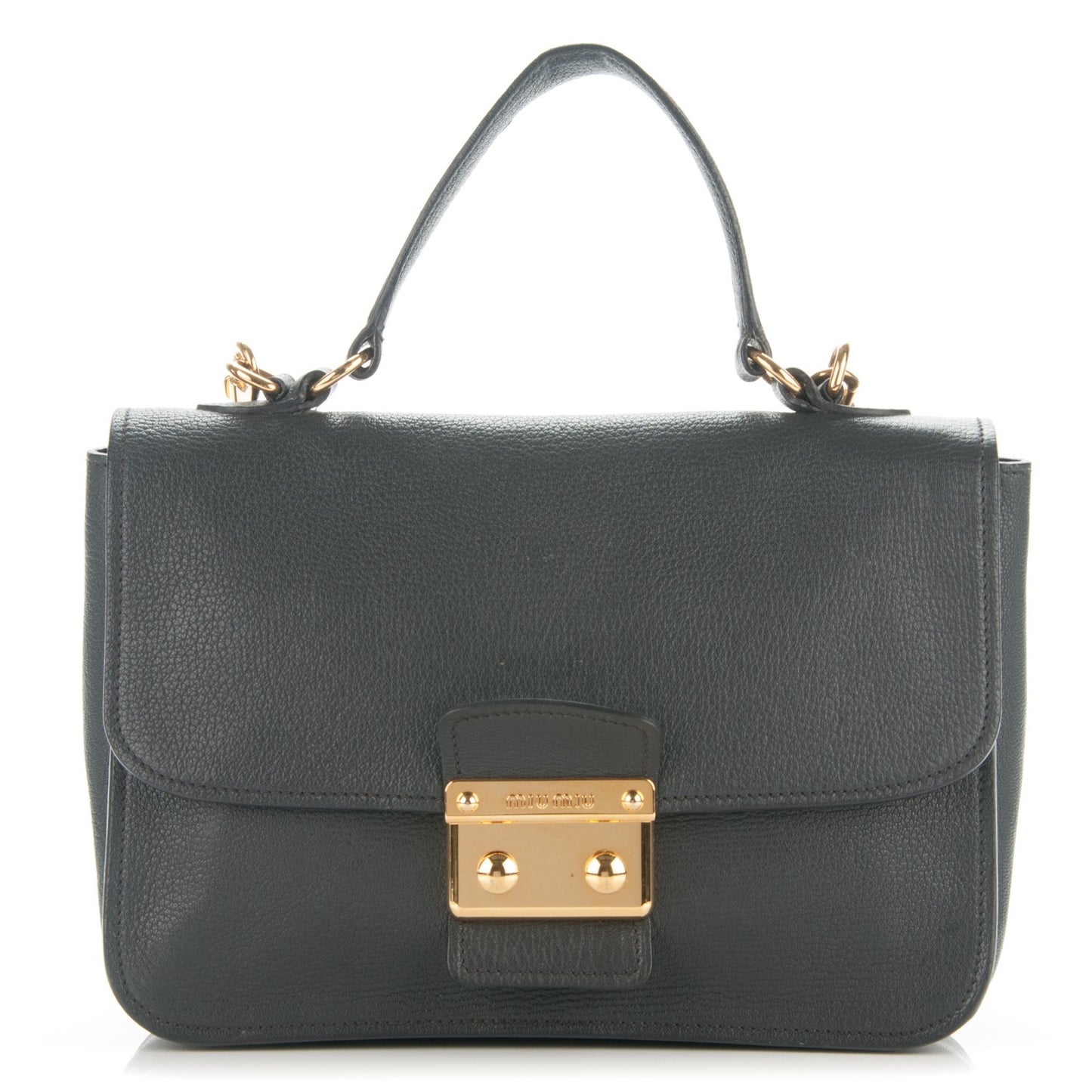 Goatskin Madras Shoulder Bag Ardesia